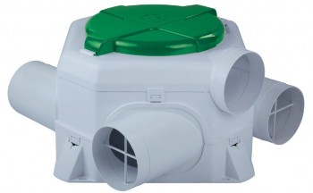 Centrinis ištraukimo ventiliatorius OZEO E ECOWATT CONTROL CO2 PLUG R8